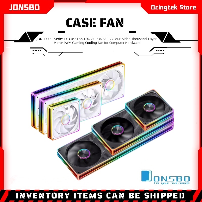Pc Gaming Jonsbo - 존스보 ZE 시리즈 PC 케이스 팬
