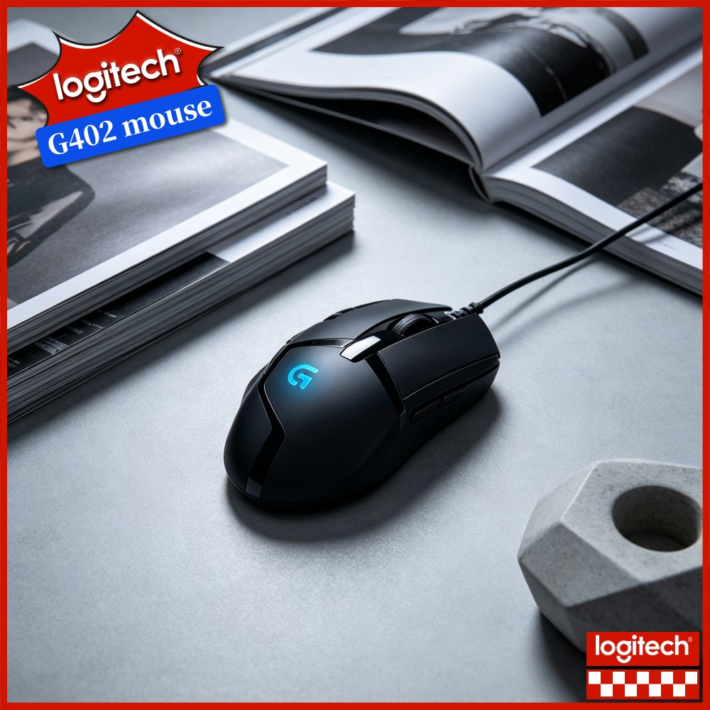 Pc Gaming Logitech - 로지텍 G402 하이페리온 퓨리 유선 게이밍