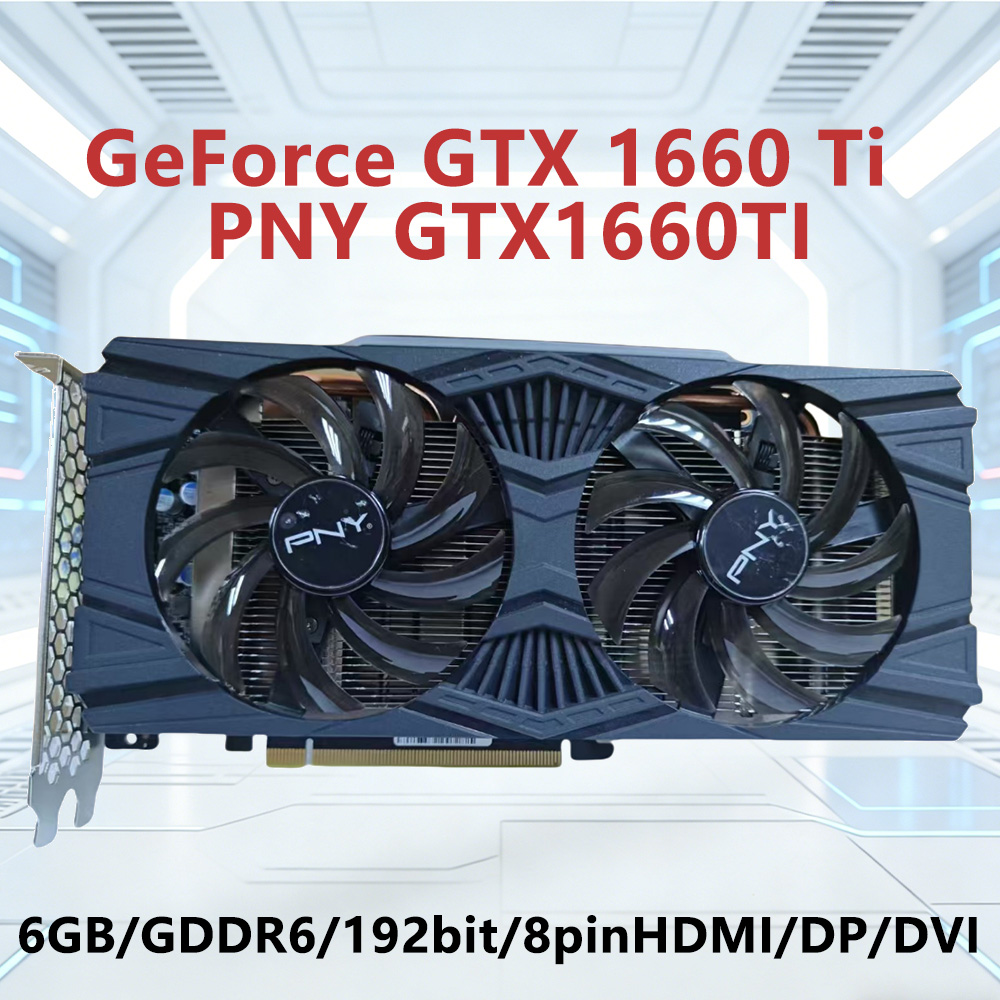 Pc Gaming Nvidia - PNY GeForce GTX 1660 Ti 6GB