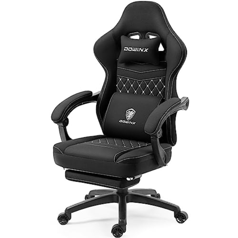 Gaming Chair - 통기성 좋은 원단 게임용 의자, 젤