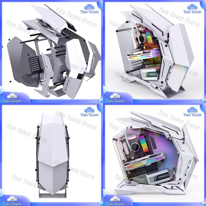 Pc Gaming Jonsbo - 존스보 MOD-3 미니 화이트 RGB 미들
