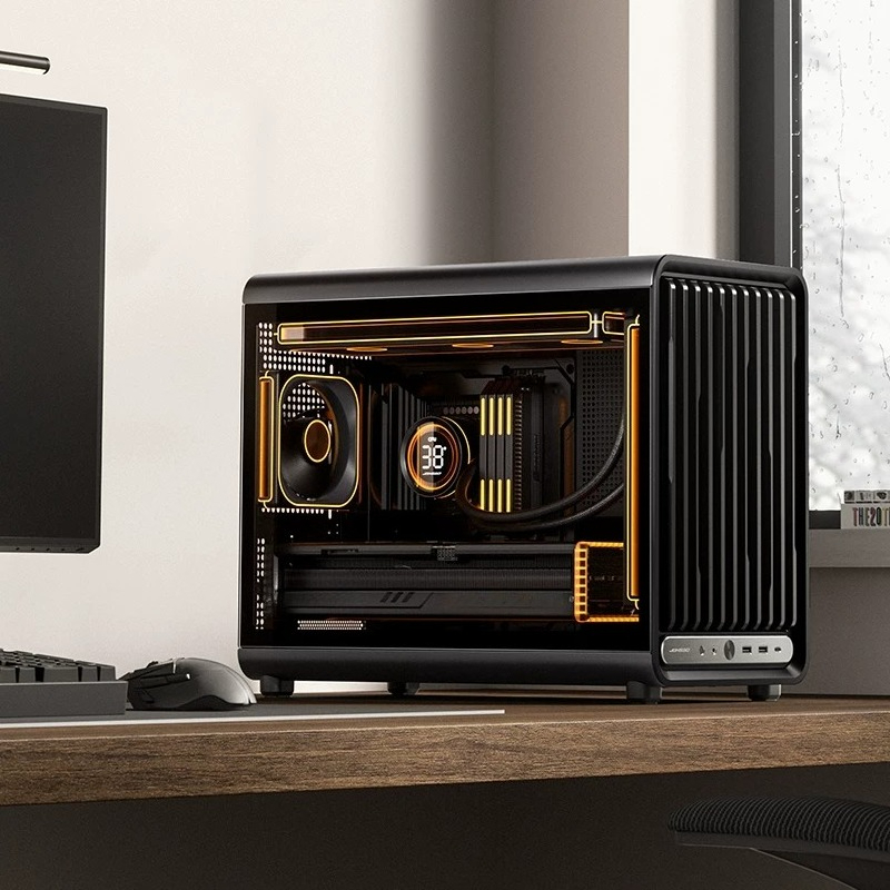Pc Gaming Jonsbo - MATX 360 수냉식 호환 글래스 사이드
