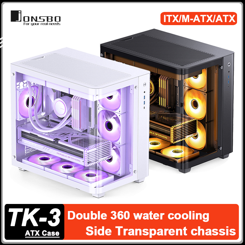 Pc Gaming Jonsbo - 존스보 TK-3 데스크탑 시뷰룸 PC 케이스,