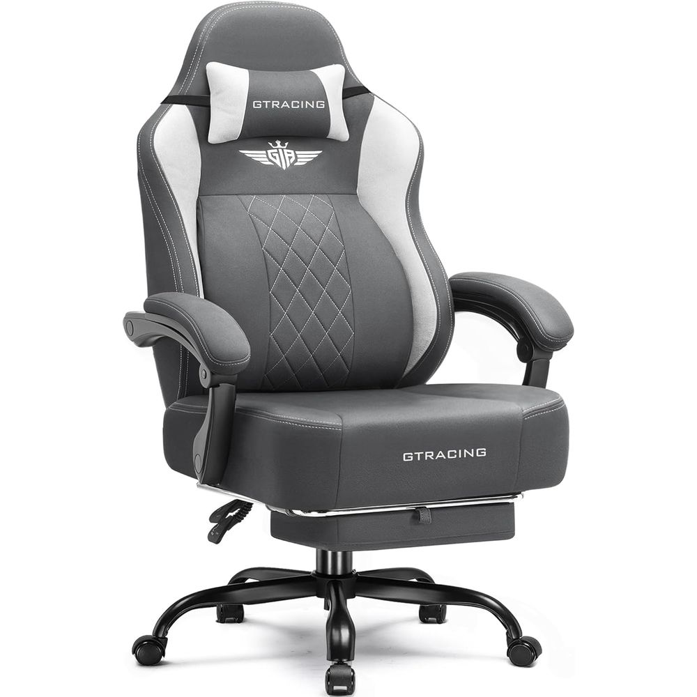 Gaming Chair - 인체공학적 하이백 게이밍 의자 (통기성 원단,