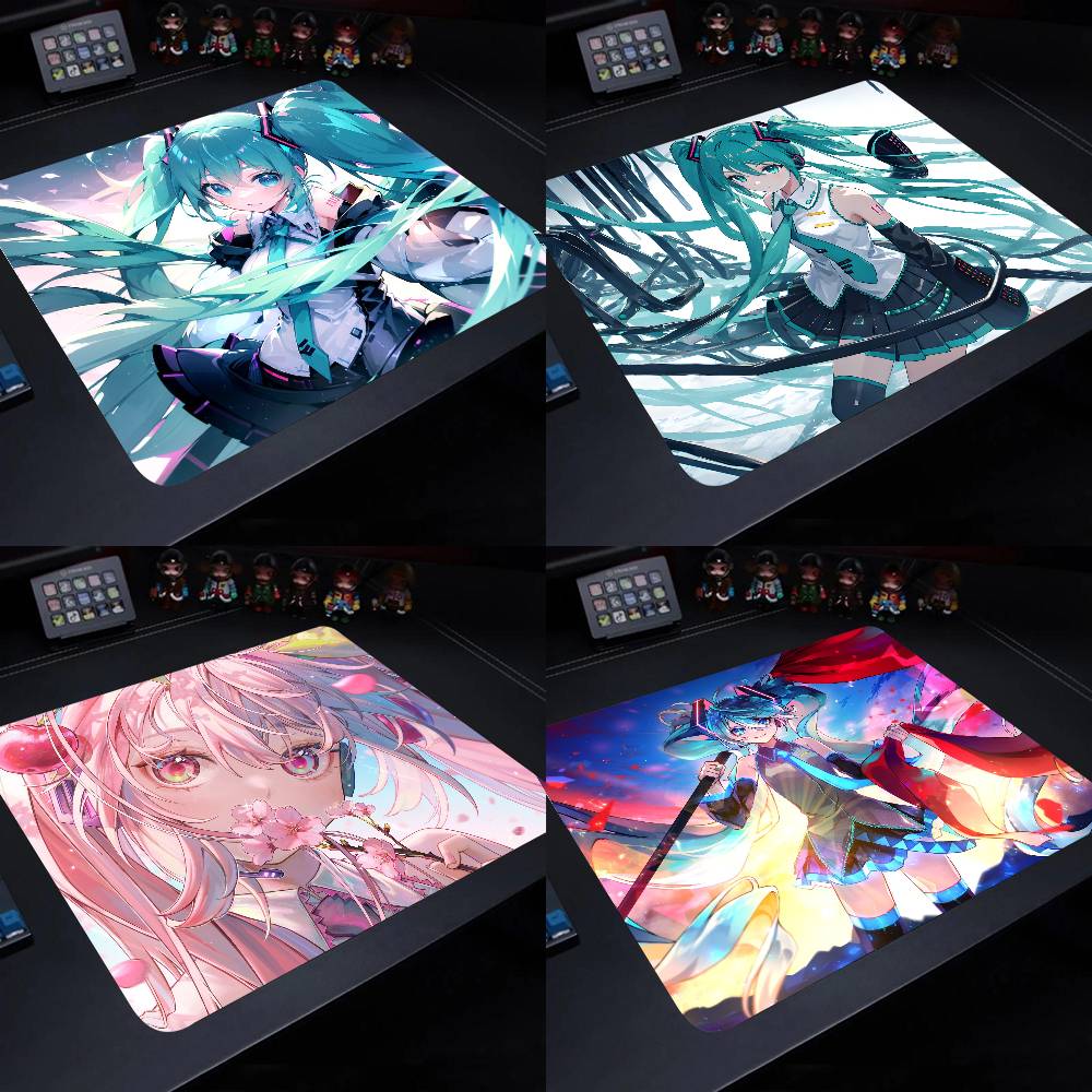 Pc Gaming Hatsune Miku - H-Hatsunes Miku 게임용 마우스 패드 XS