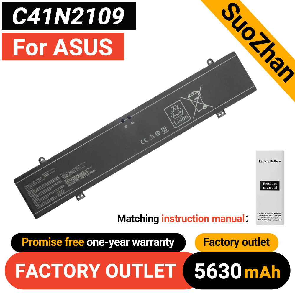 Pc Gaming Asus Rog - SUOZHAN 15.52V 90Wh C41N2109 노트북 배터리