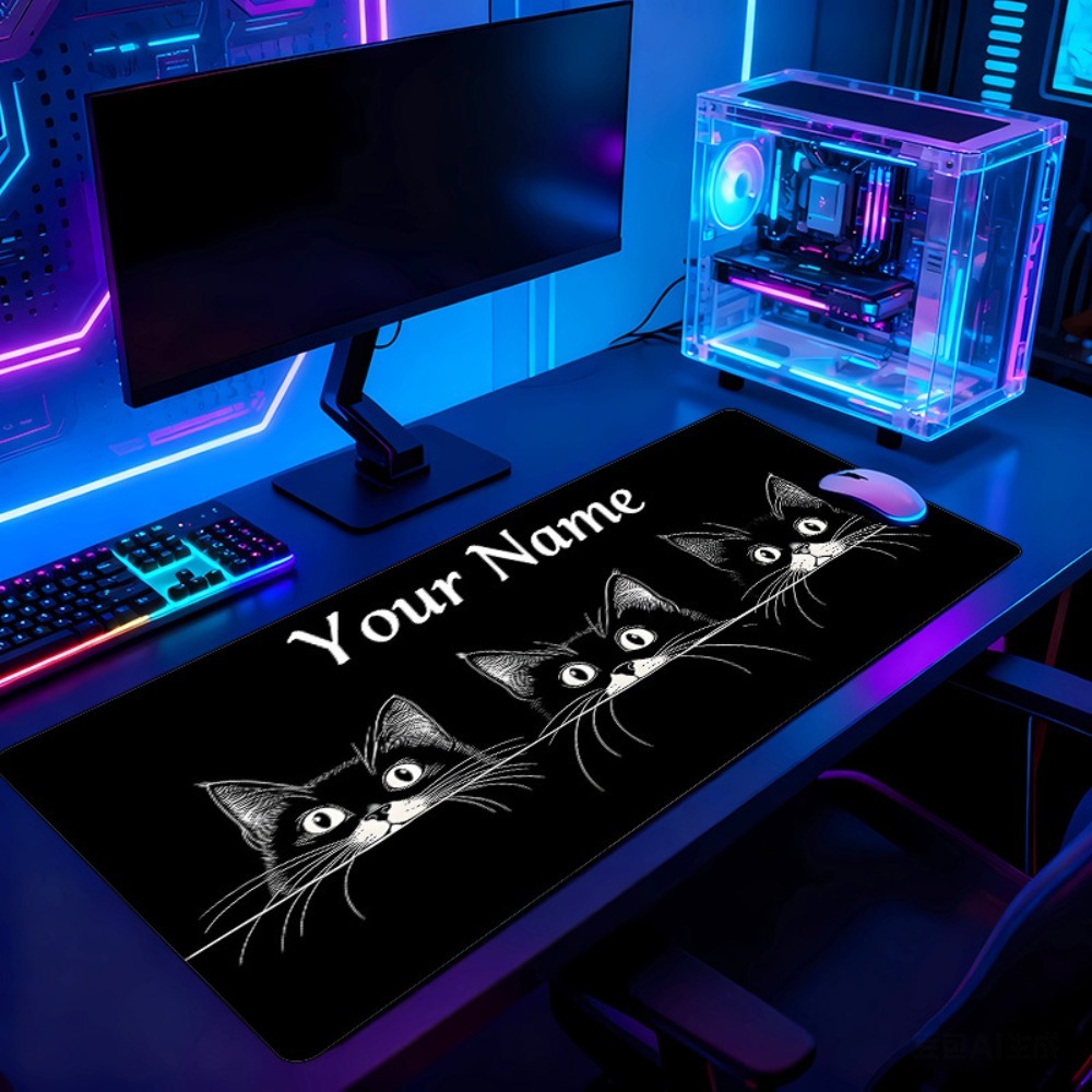 Pc Gaming Names - 귀여운 3마리 검은 고양이 이름과 번호가