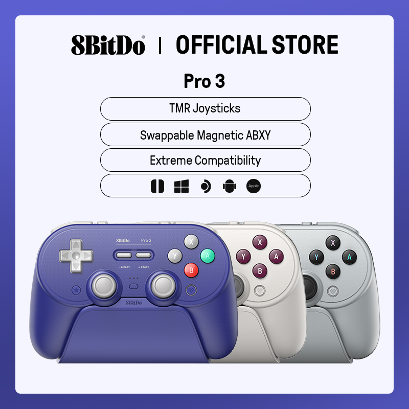 Pc Gaming Second - 8BitDo Pro 3 무선 게임 컨트롤러