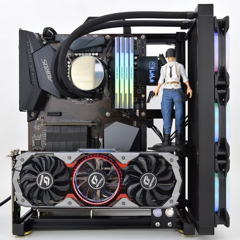 MOD ATX 오픈 PC 케이스 프레임, ITX MAT - Pc Gaming Center 리뷰 및 가격