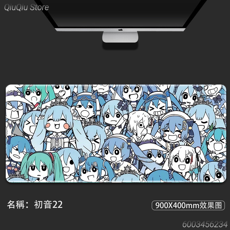 하츠네 미쿠 애니메이션 게임용 마우스 패드 데스크 매트 - Pc Gaming Hatsune Miku 리뷰 및 가격