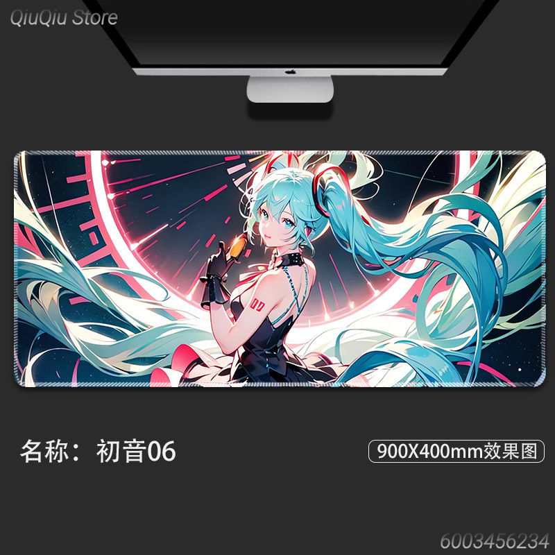 하츠네 미쿠 애니메이션 게임용 마우스 패드 데스크 매트 - Pc Gaming Hatsune Miku 리뷰 및 가격