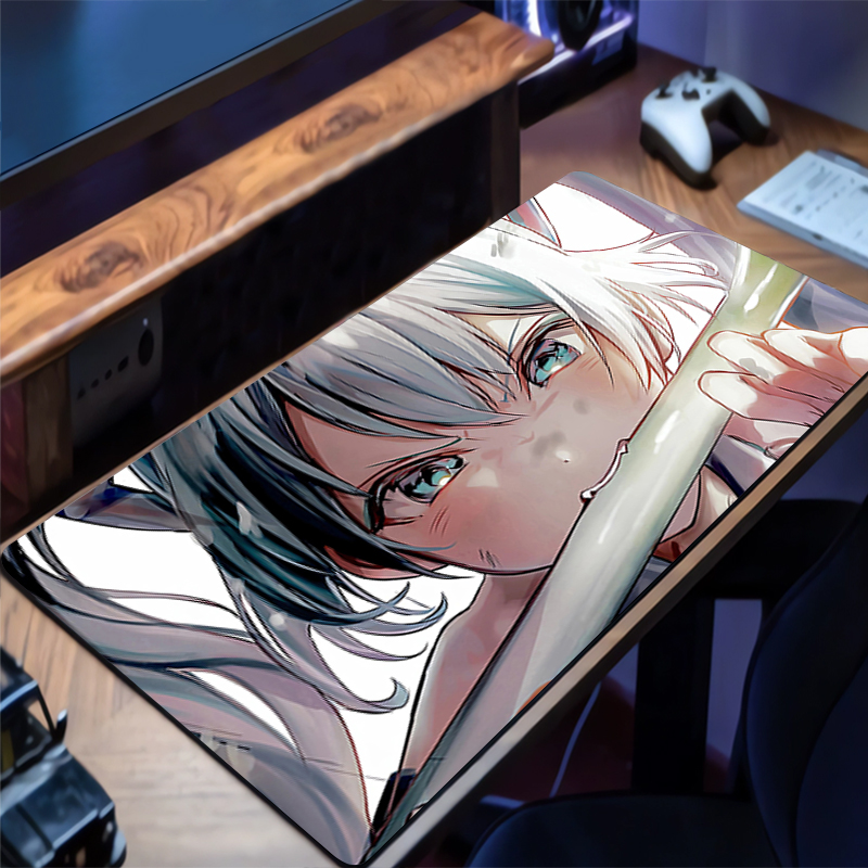 애니메이션 마우스 패드 게이머 키보드 패드 데스크 H- - Pc Gaming Hatsune Miku 리뷰 및 가격