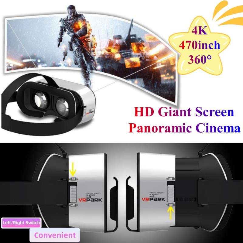 V5 4K 가상 현실 VR 안경 IMAX 3D 비디오  - Pc Gaming Vr Headset 리뷰 및 가격