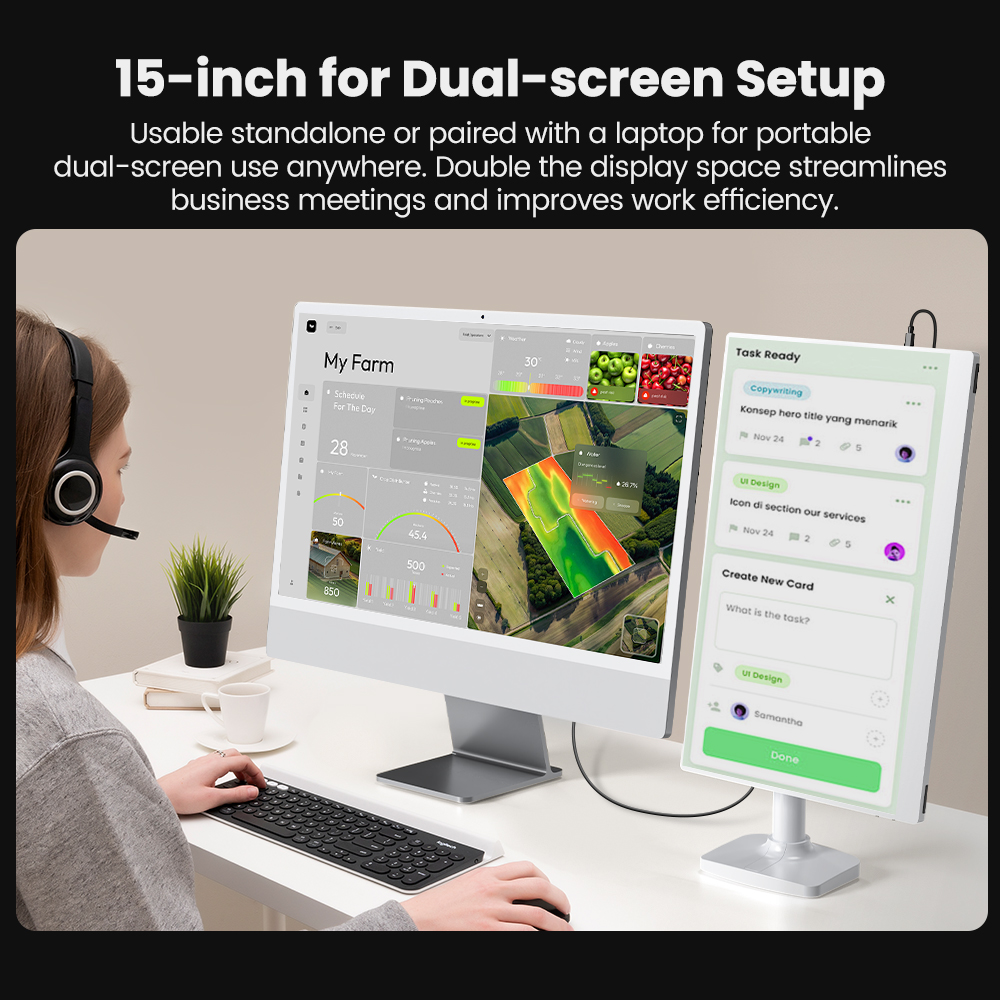 노트북용 UPERFECT 15.6인치 휴대용 모니터 1 - Pc Gaming Second 리뷰 및 가격