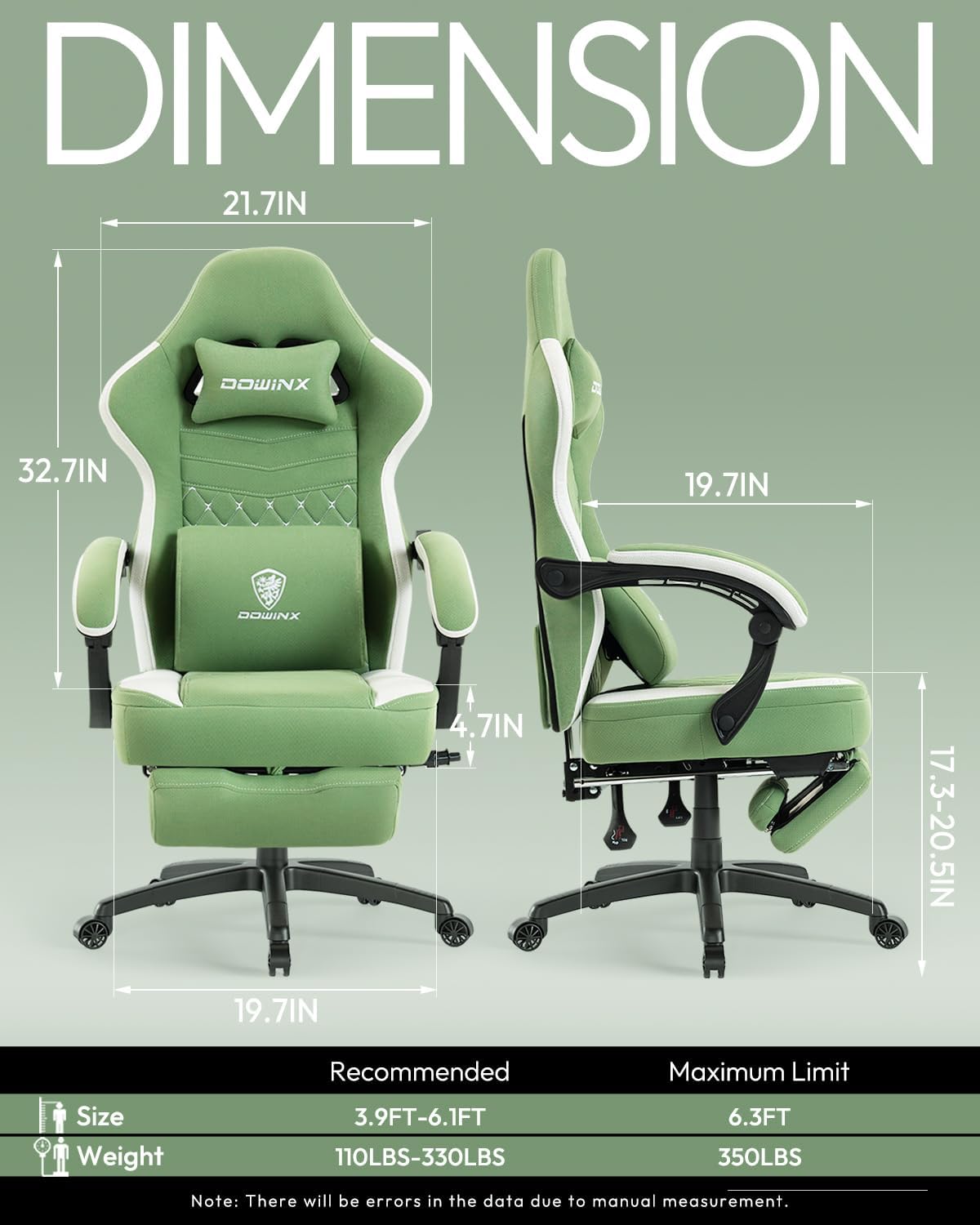 포켓 스프링 쿠션이 있는 통기성 원단 게이밍 의자, 발 - Gaming Chair 리뷰 및 가격
