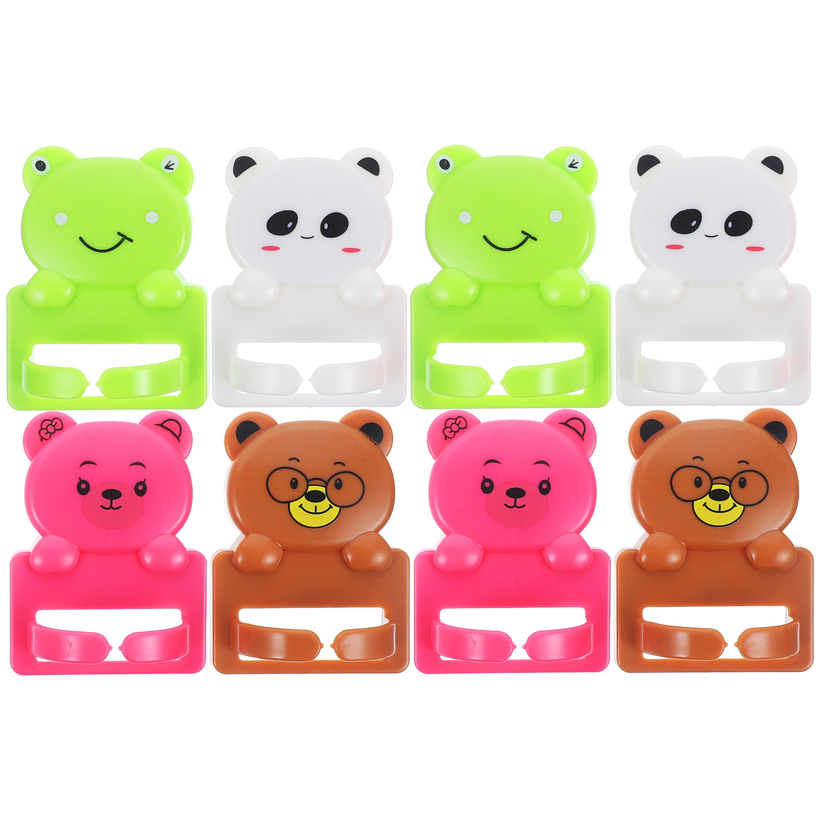 8개 만화 캐릭터 흡착식 후크 코드 정리기 케이블 클립 - Desk Cable Organizer 리뷰 및 가격