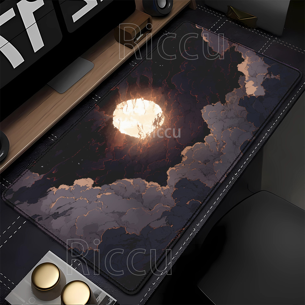 달밤 구름 마우스패드 고무 사무용품 게임 오버록 e스포 - Pc Gaming Cloud 리뷰 및 가격
