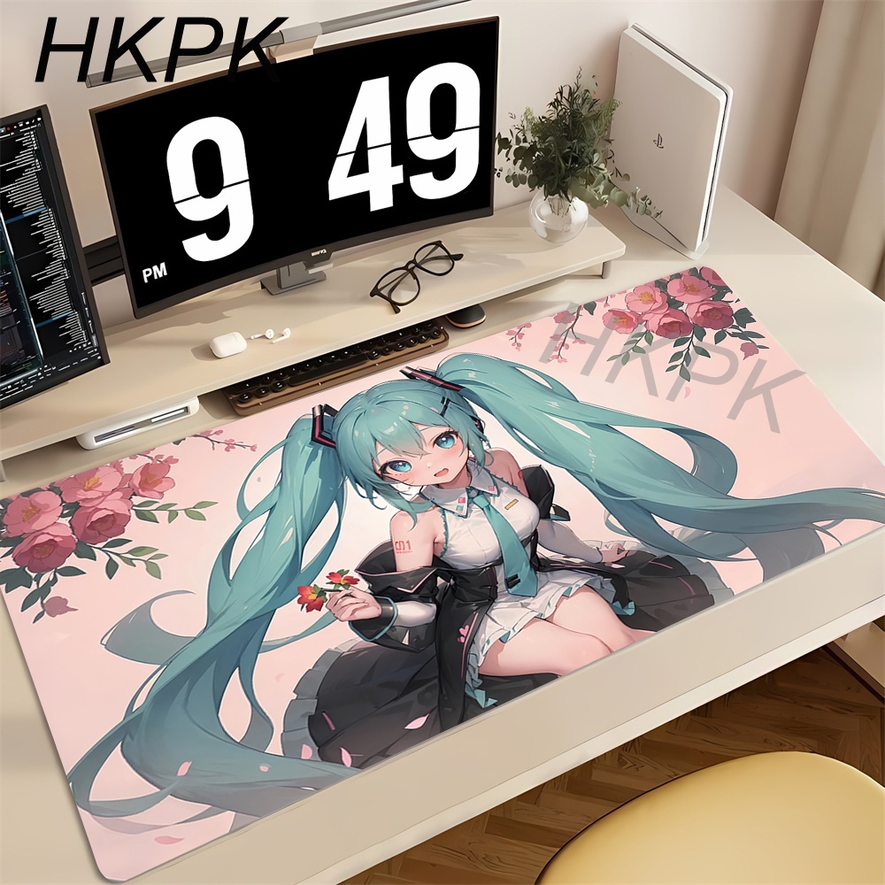 대형 게임용 카와이 소녀 마우스 패드 하츠네 미쿠 마우 - Pc Gaming Hatsune Miku 리뷰 및 가격