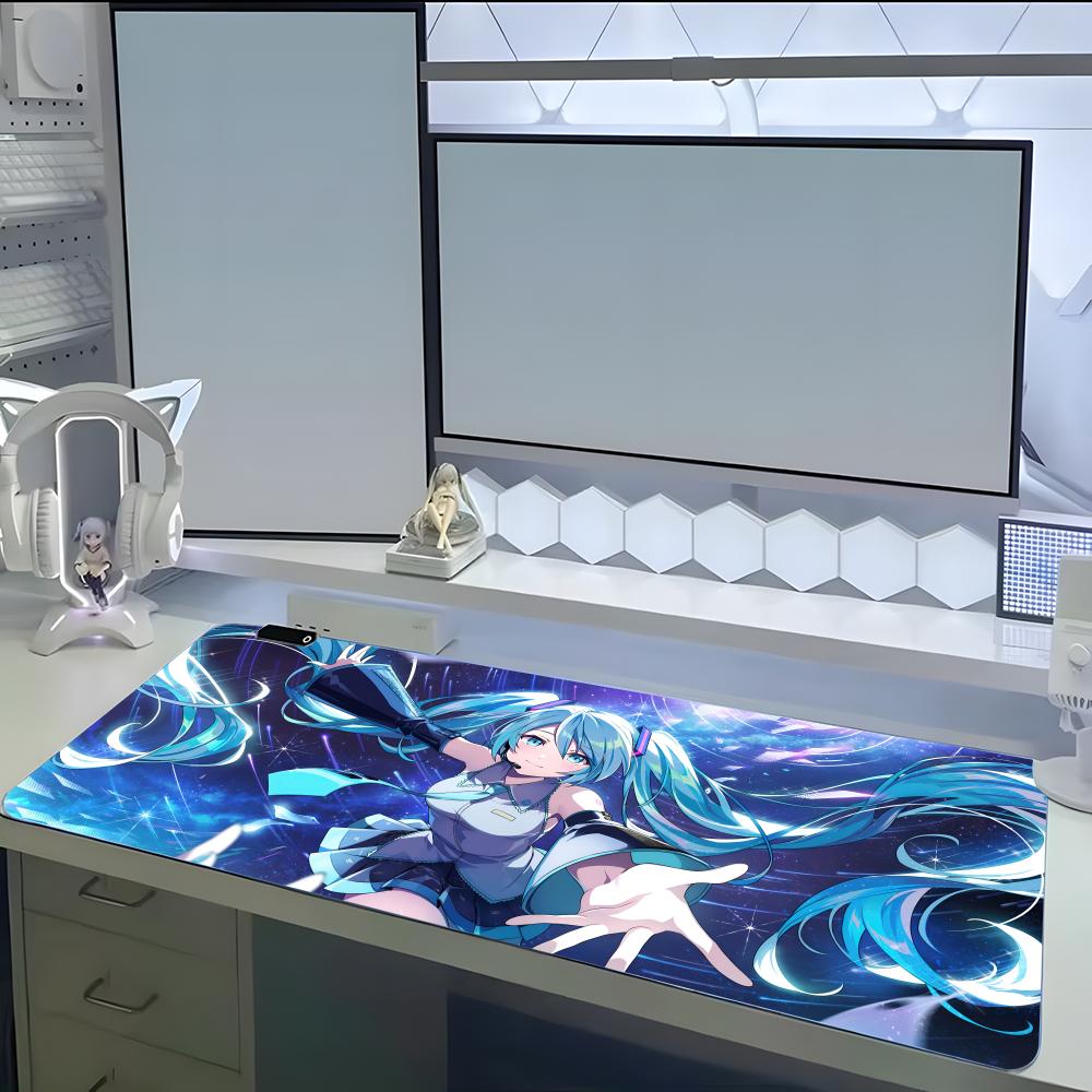 H-Hatsune Miku Kawaii 마우스 패드 R - Pc Gaming Hatsune Miku 리뷰 및 가격