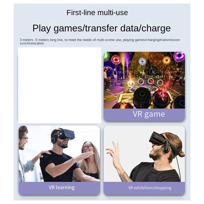 Oculus Quest2/3용 A01E-16Ftlink - Pc Gaming Vr Headset 리뷰 및 가격