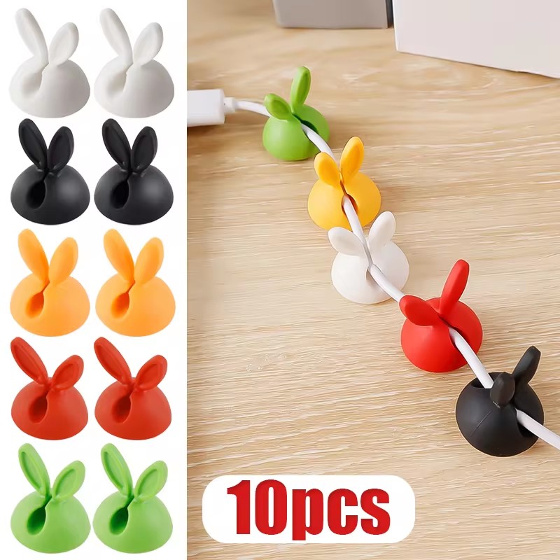 귀여운 토끼 귀 케이블 관리자, 데스크탑 자동차 대시  - Desk Cable Organizer 리뷰 및 가격