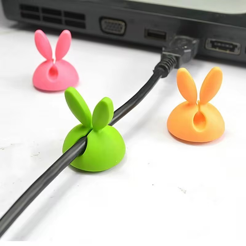 귀여운 토끼 귀 케이블 관리자, 데스크탑 자동차 대시  - Desk Cable Organizer 리뷰 및 가격