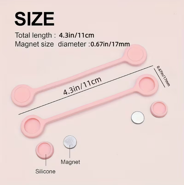 3개들이 마그네틱 충전 케이블 정리기 (데이터 케이블용 - Desk Cable Organizer 리뷰 및 가격