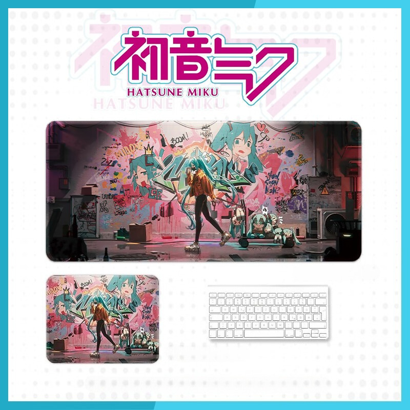 하츠네 뉴 미쿠 애니메이션 논슬립 록엣지 PC 게이밍  - Pc Gaming Hatsune Miku 리뷰 및 가격