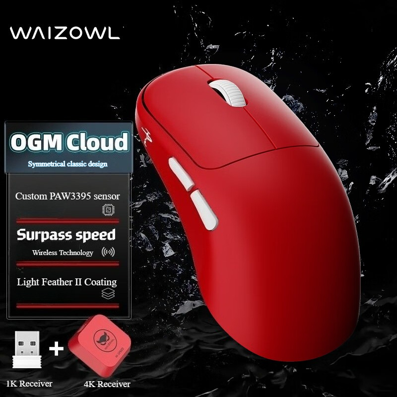 Waizowl OGM 클라우드 무선 게임용 마우스 PA - Pc Gaming Cloud 리뷰 및 가격