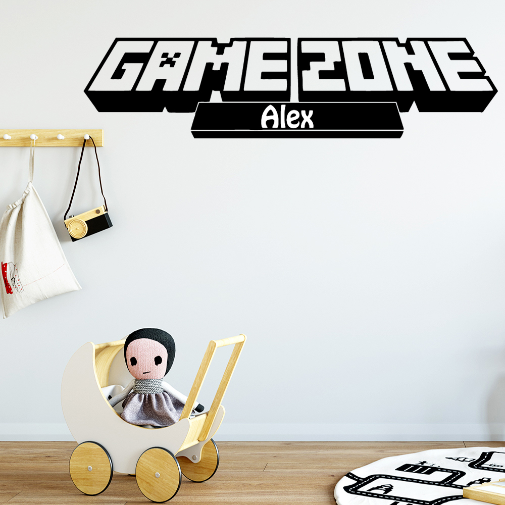 맞춤형 이름 게임 존 벽 데칼, 플레이룸 비디오 게이머 - Pc Gaming Names 리뷰 및 가격