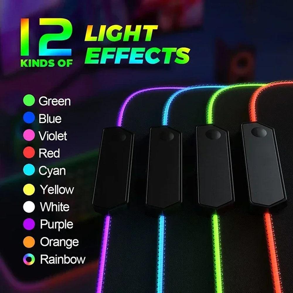 마우스 패드 RGB PC 게이머 키보드, LED 빛나는 - Pc Gaming Names 리뷰 및 가격