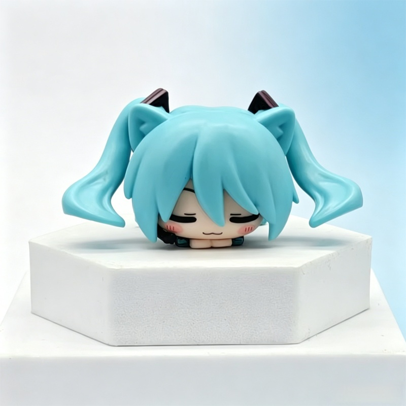 레디 스톡 6종류 귀여운 고양이 하츠네 미쿠 피규어 세 - Pc Gaming Hatsune Miku 리뷰 및 가격