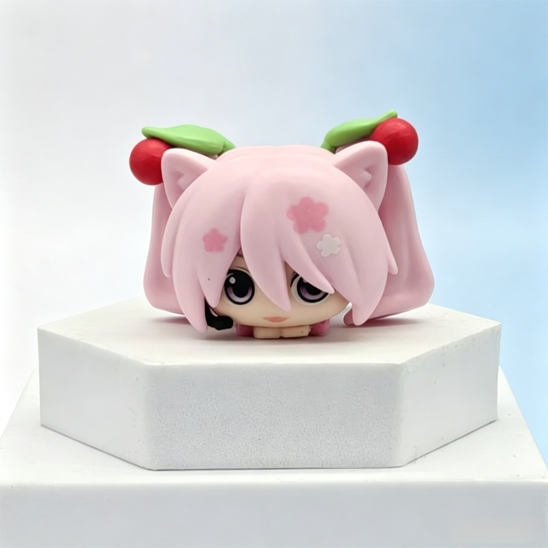 레디 스톡 6종류 귀여운 고양이 하츠네 미쿠 피규어 세 - Pc Gaming Hatsune Miku 리뷰 및 가격