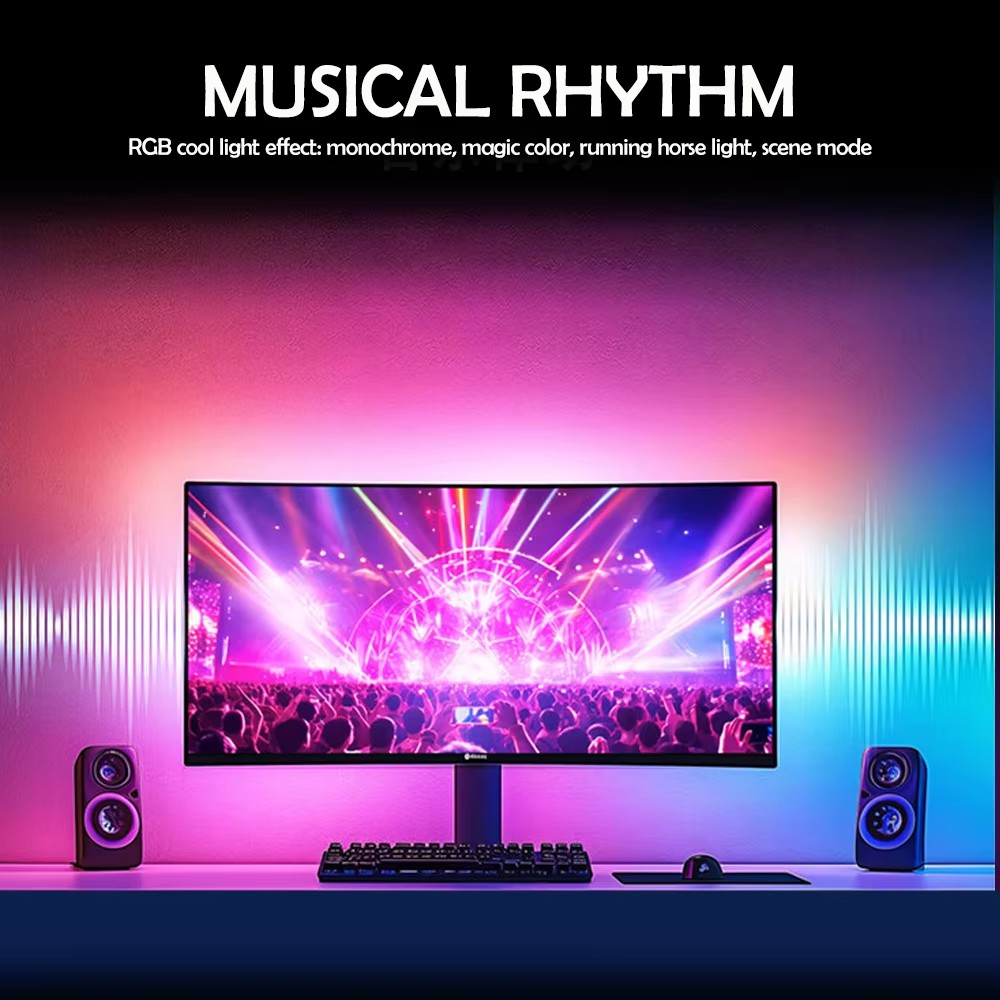 RGB 게이밍 조명 스트립 모니터 백라이트 LED 디스 - Pc Gaming Usa 리뷰 및 가격