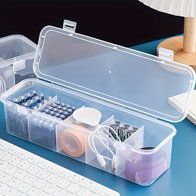 2Pcs 대형 케이블 관리 상자(뚜껑 포함) 5개 칸막 - Desk Cable Organizer 리뷰 및 가격