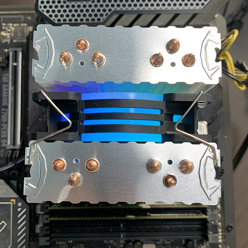 90MM ARGB CPU 쿨러 팬 RGB LED 6개  - Pc Gaming Center 리뷰 및 가격