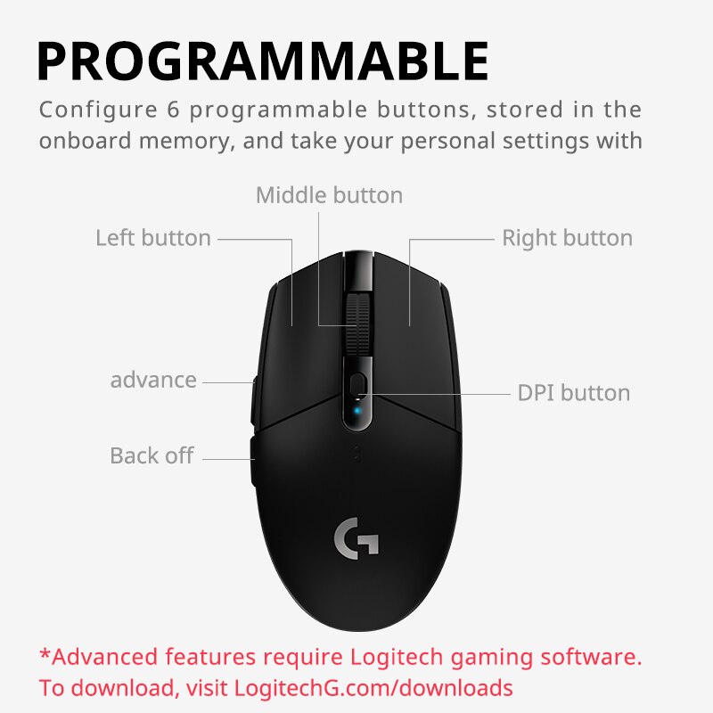 Logitech G304/G305 Lightspeed  - Pc Gaming Logitech 리뷰 및 가격
