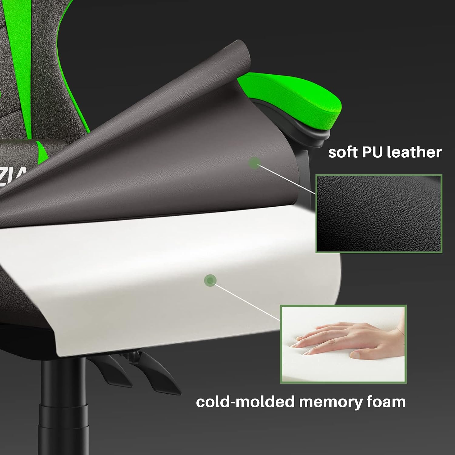인체공학적 게이밍 의자 PU 가죽 하이백 리클라이닝 사 - Gaming Chair 리뷰 및 가격