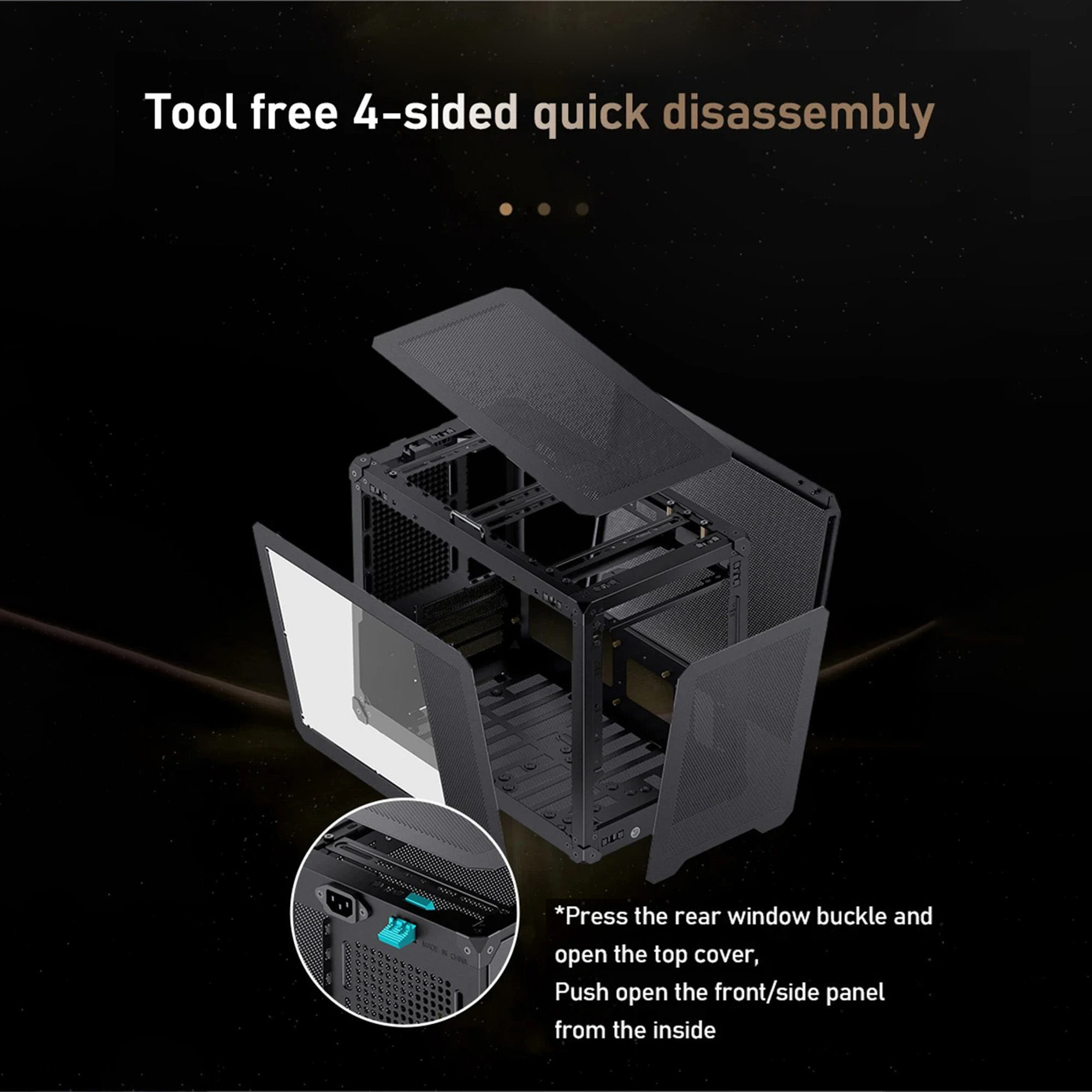 JONSBO C6 MAX 메쉬 핸들 MATX 케이스 공 - Pc Gaming Jonsbo 리뷰 및 가격