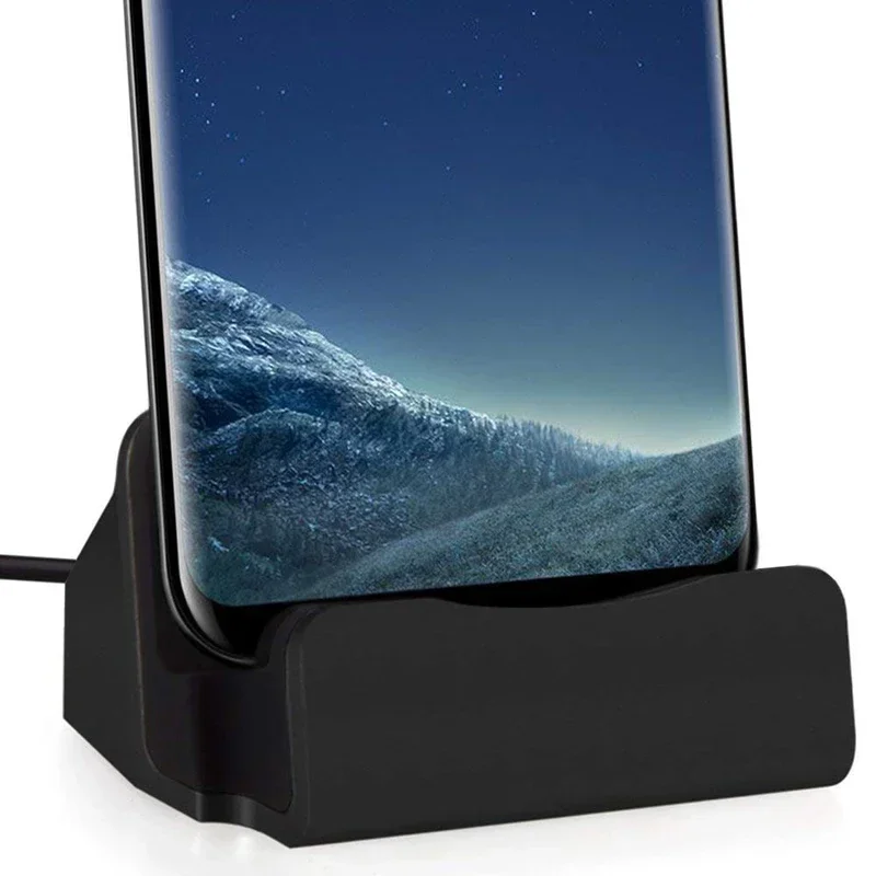 타입 C USB 도크 충전기 폰 홀더 아이폰 17 16 - Desk Cable Organizer 리뷰 및 가격