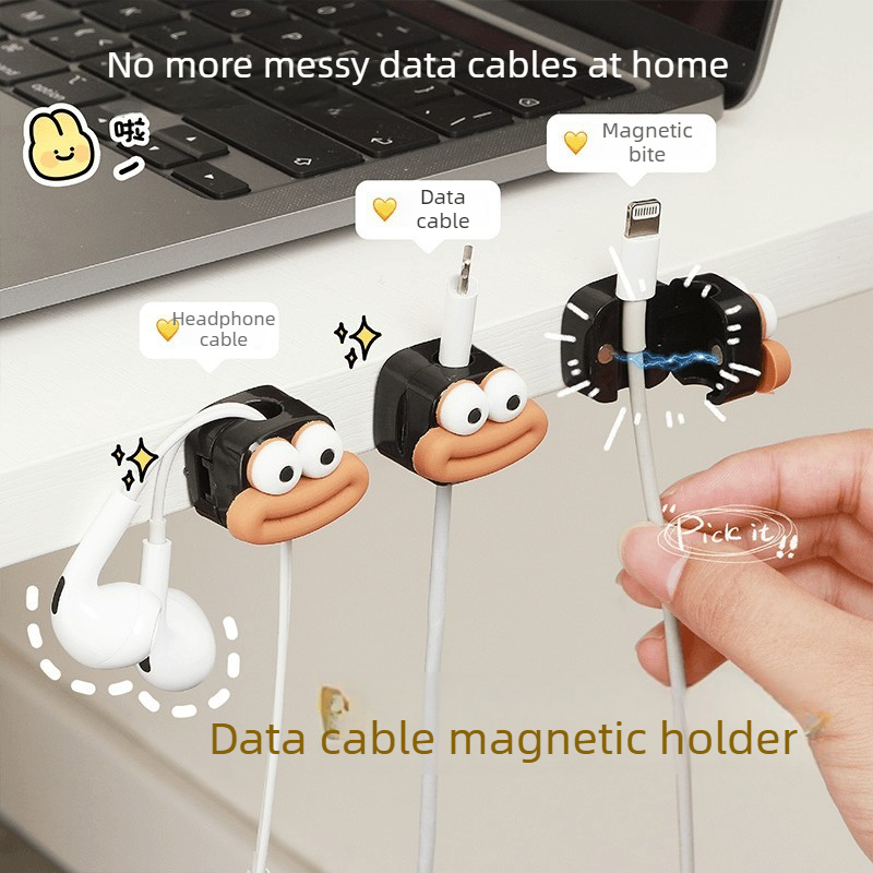 1/5/10개 자석 케이블 클립 책상 케이블 정리기 충 - Desk Cable Organizer 리뷰 및 가격