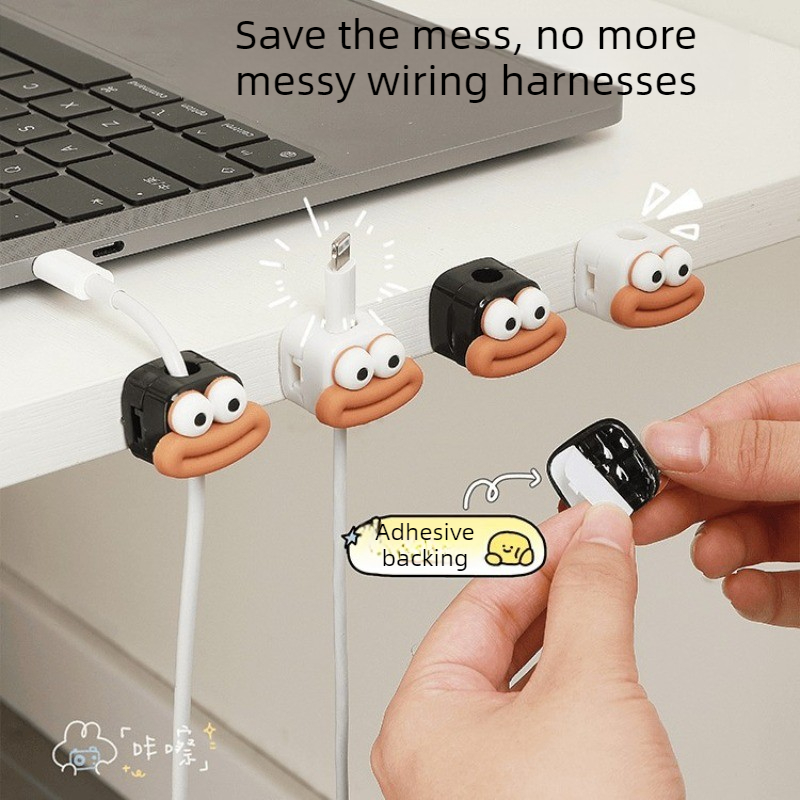 1/5/10개 자석 케이블 클립 책상 케이블 정리기 충 - Desk Cable Organizer 리뷰 및 가격
