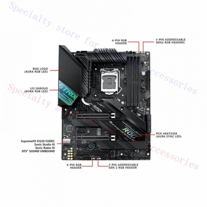 A+급 게이밍 LGA 1200 ATX Z490 SATA - Pc Gaming Asus Rog 리뷰 및 가격