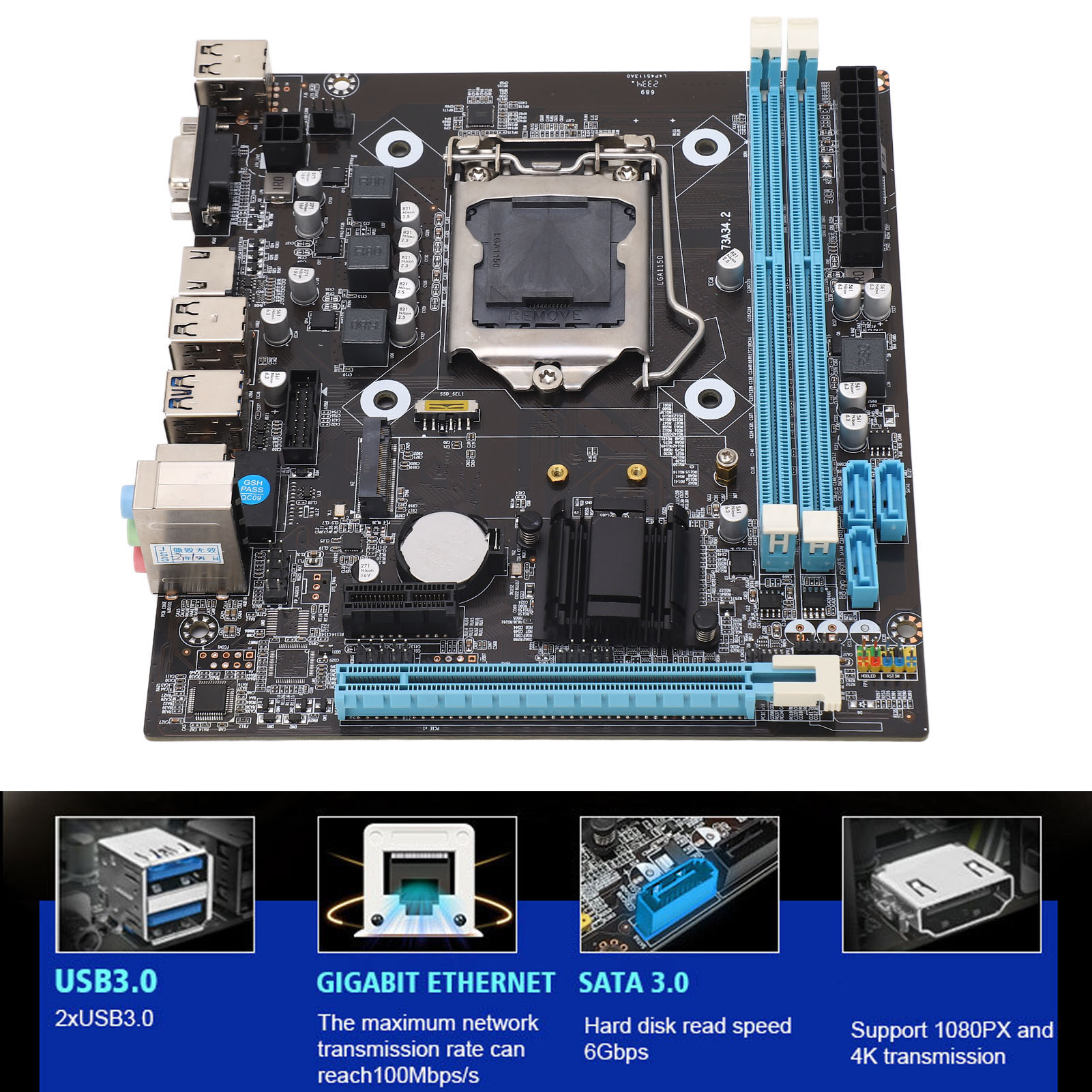 H81 게이밍 마더보드 듀얼 채널 DDR3 M.2 NV - Pc Gaming Second 리뷰 및 가격