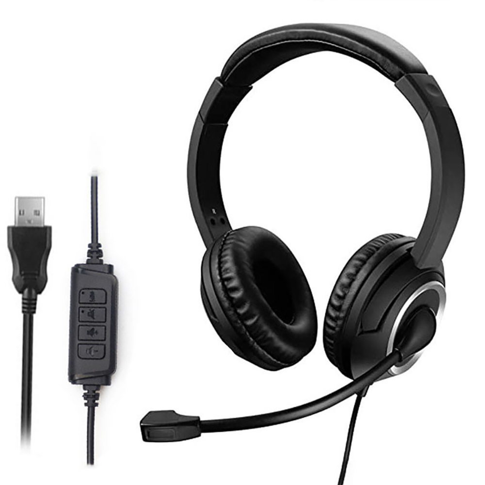 3.5mm USB 헤드셋 콜센터 헤드폰(마이크 포함)  - Pc Gaming Center 리뷰 및 가격