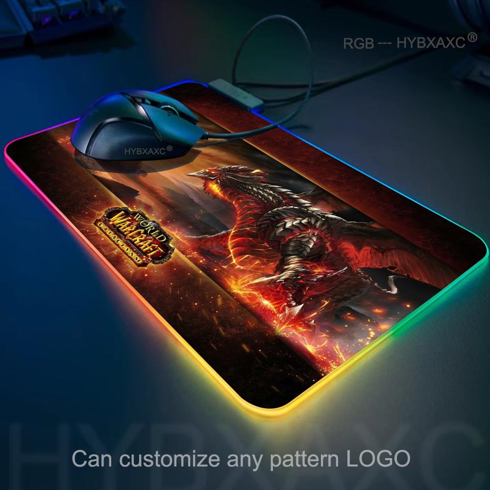 RGB 마우스 패드 게임 월드 오브 워크래프트 HD 프 - Pc Gaming World Of Warcraft 리뷰 및 가격