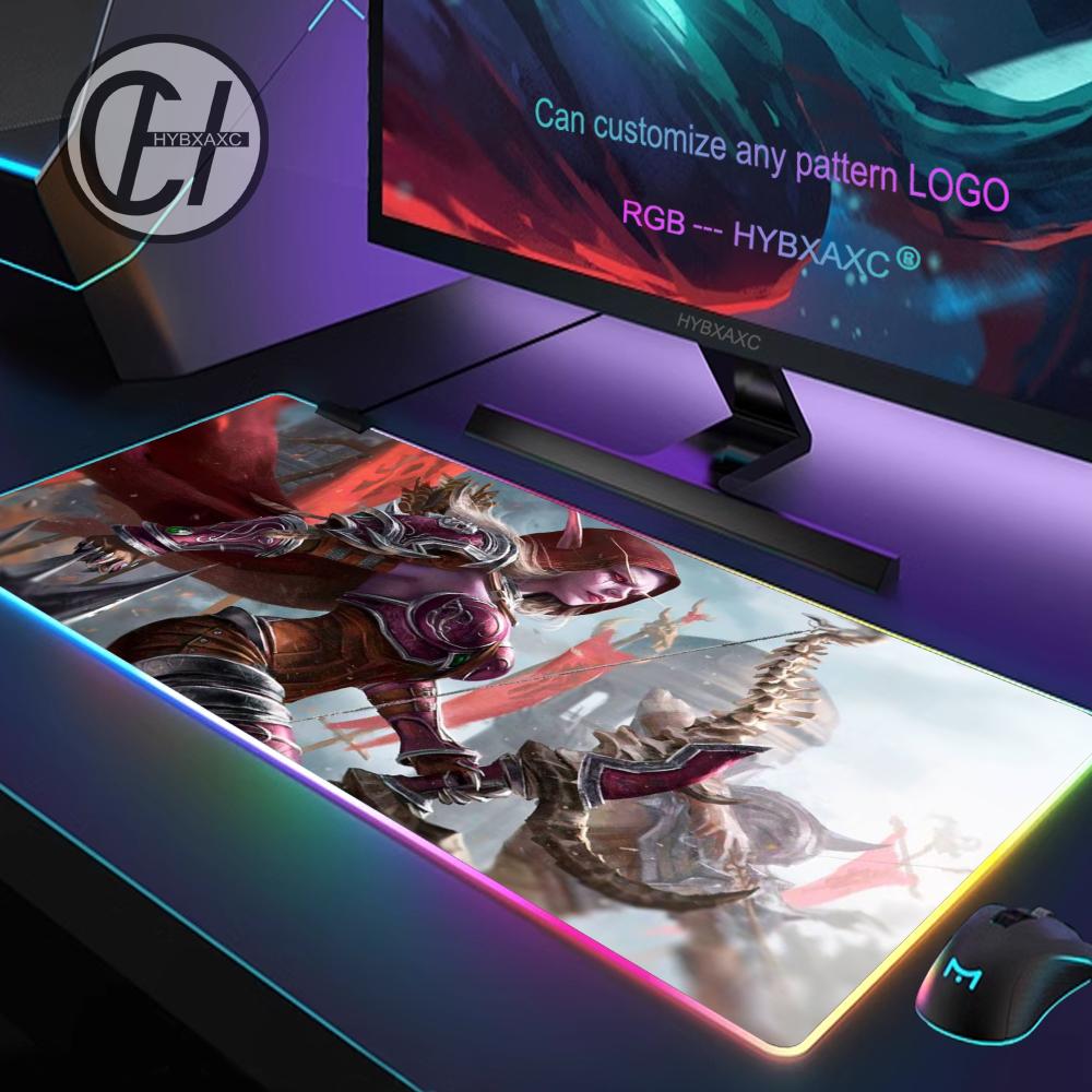 RGB 마우스 패드 게임 월드 오브 워크래프트 HD 프 - Pc Gaming World Of Warcraft 리뷰 및 가격