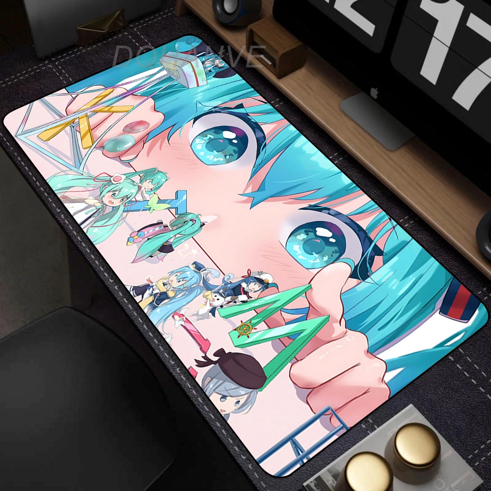 하츠네 미쿠 대형 게임용 노트북 컴퓨터 책상 매트 XX - Pc Gaming Hatsune Miku 리뷰 및 가격