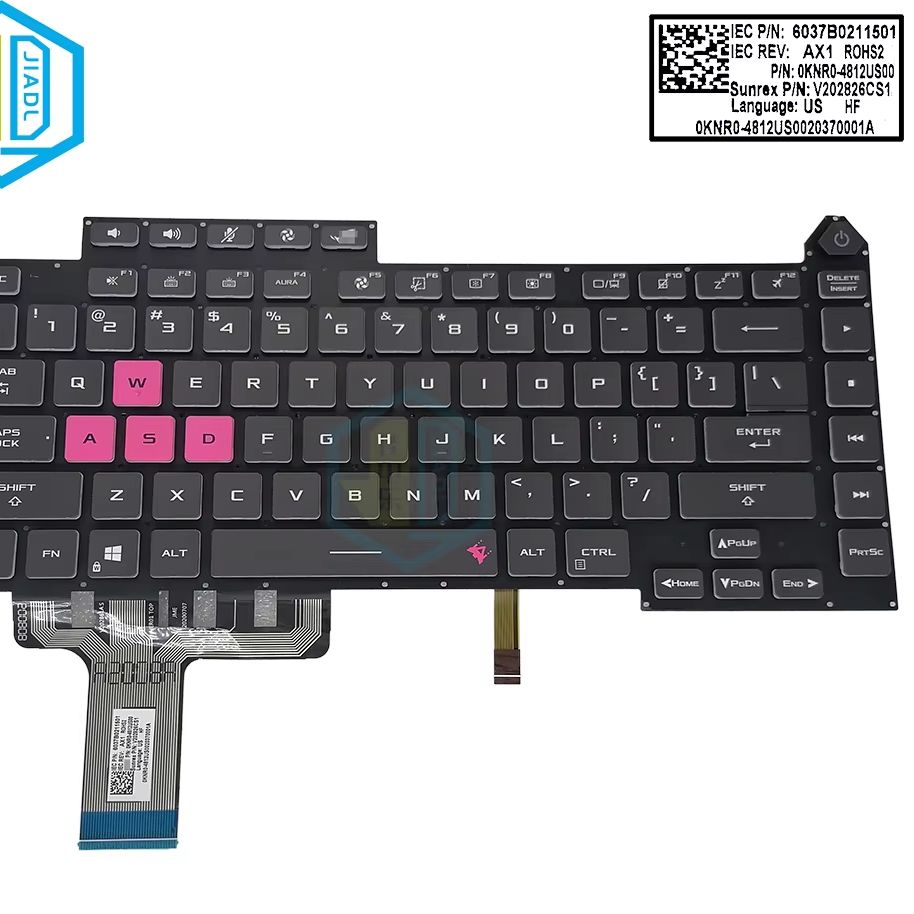 게임용 노트북 백라이트 키보드용 미국 영어 LA 라틴  - Pc Gaming Asus Rog 리뷰 및 가격
