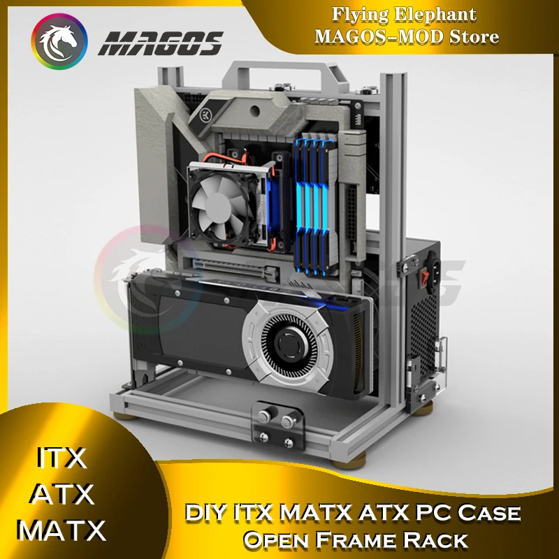 DIY 게이머 캐비닛 MOD ITX MATX PC 케이 - Pc Gaming Center 리뷰 및 가격